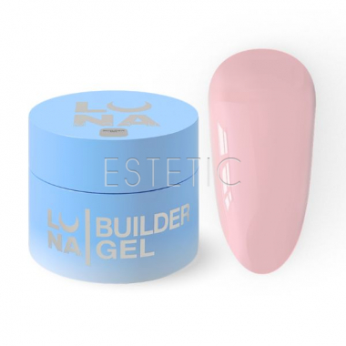 Гель LUNA Premium Gel 07 для нарощування світло-рожевий пастельний, 50 мл