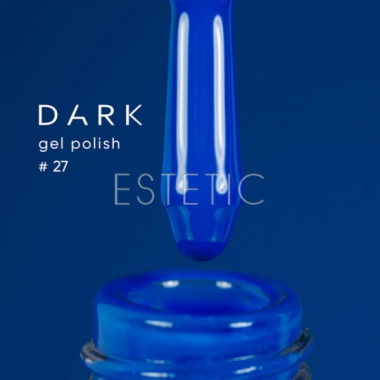 Гель-лак Dark gel polish  27 синий, 6 мл