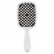 Janeke Щетка для волос Janeke Superbrush белая с черным