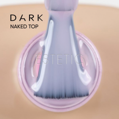 Топ для гель-лака Dark Naked Top розовый холодный,10 мл