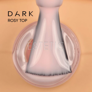 Топ для гель-лака Dark Rosy Top зефирный розовый,10 мл
