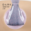 Топ Dark Shine Top 7 ніжно-рожевий з рожевим мікроблиском, 10 мл