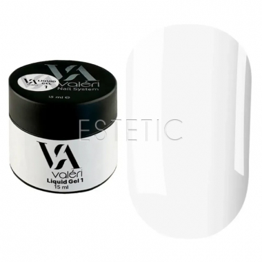 Жидкий гель Valeri Liquid Gel 001 белый, 15 мл
