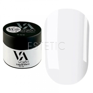 Рідкий гель Valeri Liquid Gel 002 молочний, 15 мл
