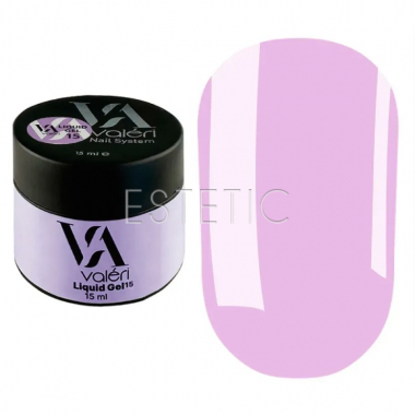 Жидкий гель Valeri Liquid Gel 015 лиловый, 15 мл