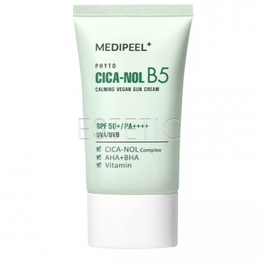 Солнцезащитный крем Medipeel Phyto Cica-Nol B5 Calming Vegan Sun Cream успокаивающий, 50 мл