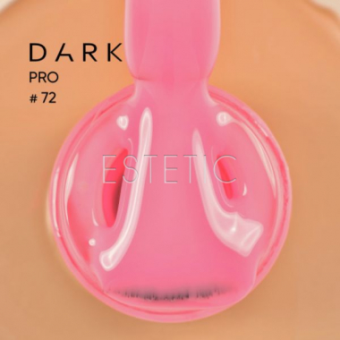 База DARK PRO base 72 камуфлирующая неновый розовый Барби,15 мл