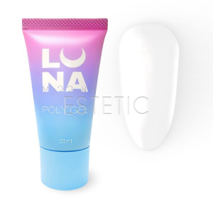 Полігель для нарощування Lunamoon Poly Gel 01 прозорий, 30 мл