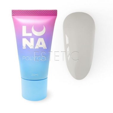 Полігель для нарощування Lunamoon Poly Gel 04 світло-бежевий, 30 мл
