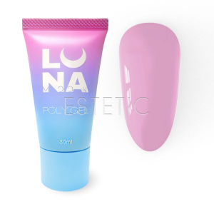 Полігель для нарощування Lunamoon Poly Gel 08 рожевий холодний, 30 мл