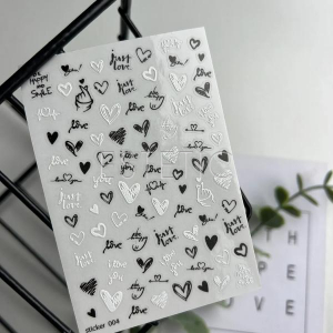UA Slider Стикери на липкій основі 004 Love, кохання