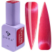 Фото 1 - Гель-лак DNKa Color Gel Polish #0004 80`s Cat`s Eye ярко-розовый кошачий глаз, 12 ml