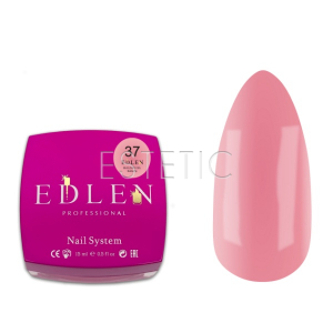 Гель для нарощування EDLEN Builder gel №37 Butterfly персиково-рожевий,15 мл