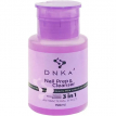 Засіб DNKa Nail Prep&Cleanser 3in1 для знежирення, дегідрації, зняття липкого шару у помпі, 150 ml