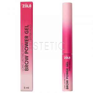 Гель для брів ZOLA Brow Power Gel сильна фіксація, 5 мл
