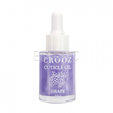 Сухое Масло для кутикулы и ногтей Crooz Grape с шиммером, 20 мл