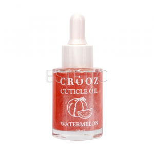 Олія для кутикули та нігтів Суха Crooz Watermelon з шимером, 20 мл