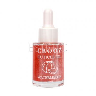 Олія для кутикули та нігтів Суха Crooz Watermelon з шимером, 20 мл