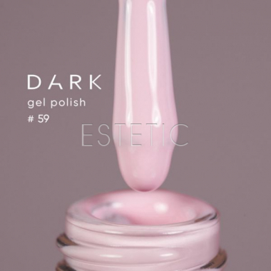 Гель-лак Dark gel polish  59 ніжно-рожевий зефір, 6 мл