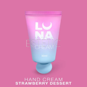 Крем для рук LUNA Hand Cream Strawberry Dessert ламелярний полуниця з вершками, 30 мл
