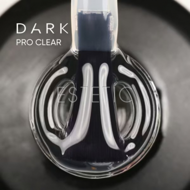 Базове покриття для нігтів DARK Pro base clear прозоре для вирівнювання, 15 мл