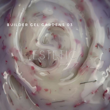 Білдер гель з сухоцвітами Touch Builder Gel Gardens 03, 15 мл