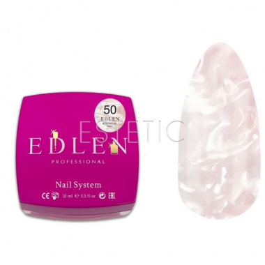 Гель для нігтів EDLEN Builder gel №50 Pearl перлинний,15 мл
