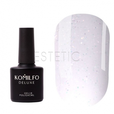 База для гель-лака Komilfo Glance Base 001 молочная, 8 мл