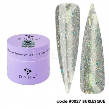 Гель для наращивания DNKa Builder Gel #0027 Burlesque, 15 мл
