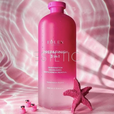 Обезжириватель для ногтей Edlen Prep&Finish Melon, 1000 мл