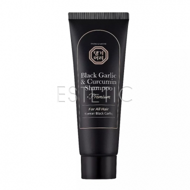 Шампунь премиальный Daeng Gi Meo Ri Premium Black Garlic и Curcumin Shampoo с экстрактом черного чеснока, 7 мл