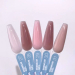Фото 2 - Гель Lunamoon Premium Gel 27 для нарощування ніжний молочний,15 мл