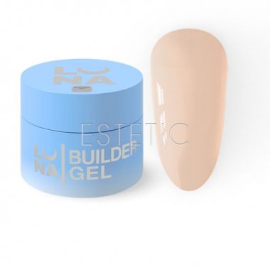 Гель Lunamoon Premium Gel 31 для нарощування бежевий айворі,15 мл