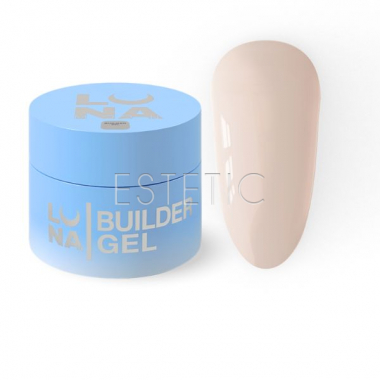 Гель Lunamoon Premium Gel 27 для нарощування ніжний молочний,30 мл