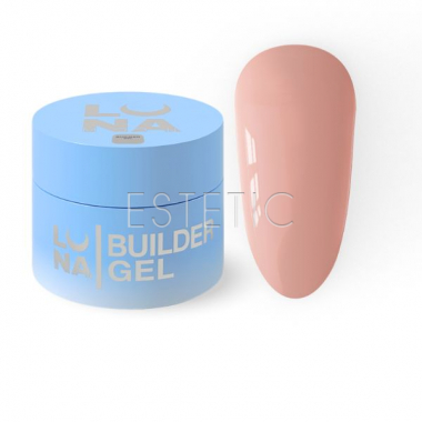 Гель Lunamoon Premium Gel 28 для нарощування ніжний натуральний,30 мл