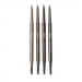Фото 3 - Карандаш для бровей механический со щеточкой Bless Microblading Brow Pencil №504 Dark Brunette