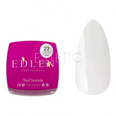 Гель для ногтей EDLEN Builder gel 23 Princess Сменный картридж 15 мл