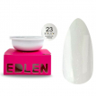 Гель для нігтів EDLEN Builder gel 23 Princess, Змінний картридж, молочний з мікроблиском, 15 мл