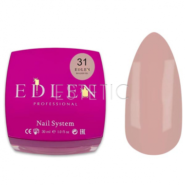 Гель для ногтей EDLEN Builder gel 31 Office, сменный картридж, 30 мл