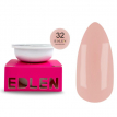 Гель для ногтей EDLEN Builder gel 32 Office, сменный картридж нюдовый бежево-персиковый, 30 мл