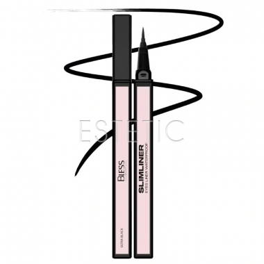 Мікро-маркер, лайнер для очей Bless Slimliner Ultra Black, 0,5 мл