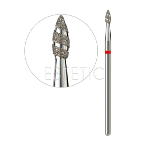Фреза алмазная торнадо почка RED 0.21 Formula profi 104.257.514.021 LXR