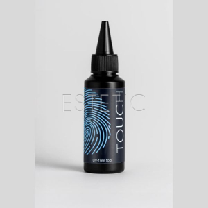 Топ для гель-лака та гелей Touch UV-free Top без липкого слоя, без УФ, 60 мл