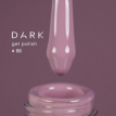 Гель-лак Dark gel polish  88 пудровий ліловий, 6 мл