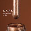 Гель-лак Dark gel polish 156 бронзово-золотистый металлик, 6 мл