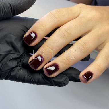 Гель-лак Dark gel polish 160 баклажаново-коричневый, 6 мл