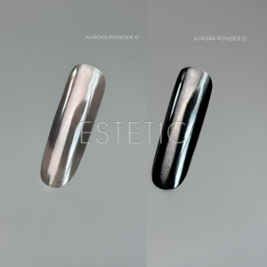 Втирка для ногтей Touch Aurora powder 12 жемчужная, 5 мл