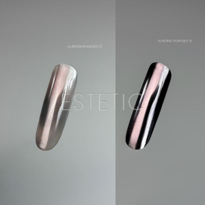 Втирка для ногтей Touch Aurora powder 13 жемчужная, 5 мл