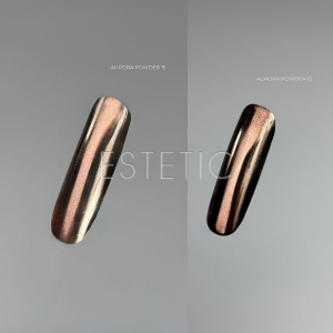 Втирка для ногтей Touch Aurora powder 15 жемчужная, 5 мл