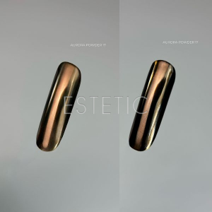 Втирка для ногтей Touch Aurora powder 17 жемчужная, 5 мл